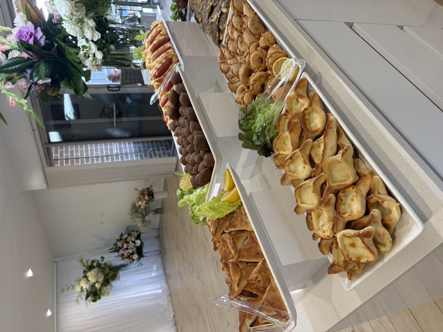 Bridal morning tea spread